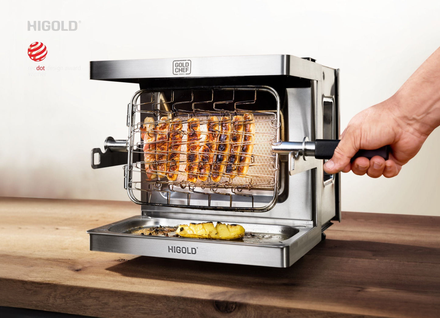 HiGold Chef Table Top Smokeless Grill - Kitchen King Direct