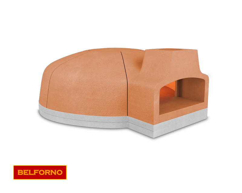 Belforno 56 Pizza Oven, E2 Automatic Natural Gas Burner - Kitchen King Direct