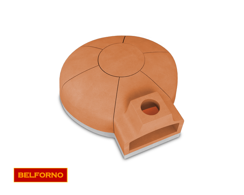 Belforno 56 Pizza Oven, E2 Automatic Natural Gas Burner - Kitchen King Direct