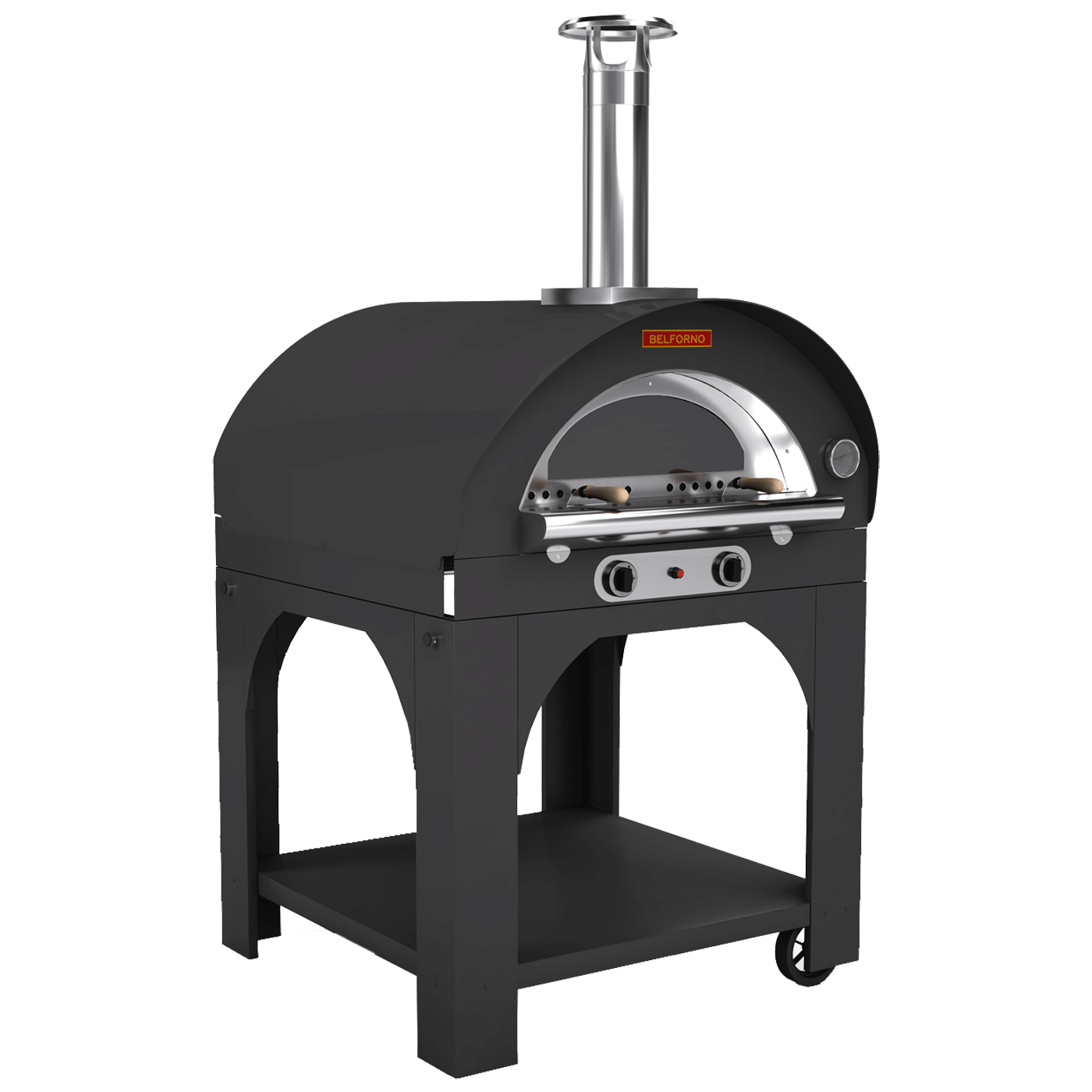 Belforno Grande Portable Gas-Fired Pizza Oven - Kitchen King Direct