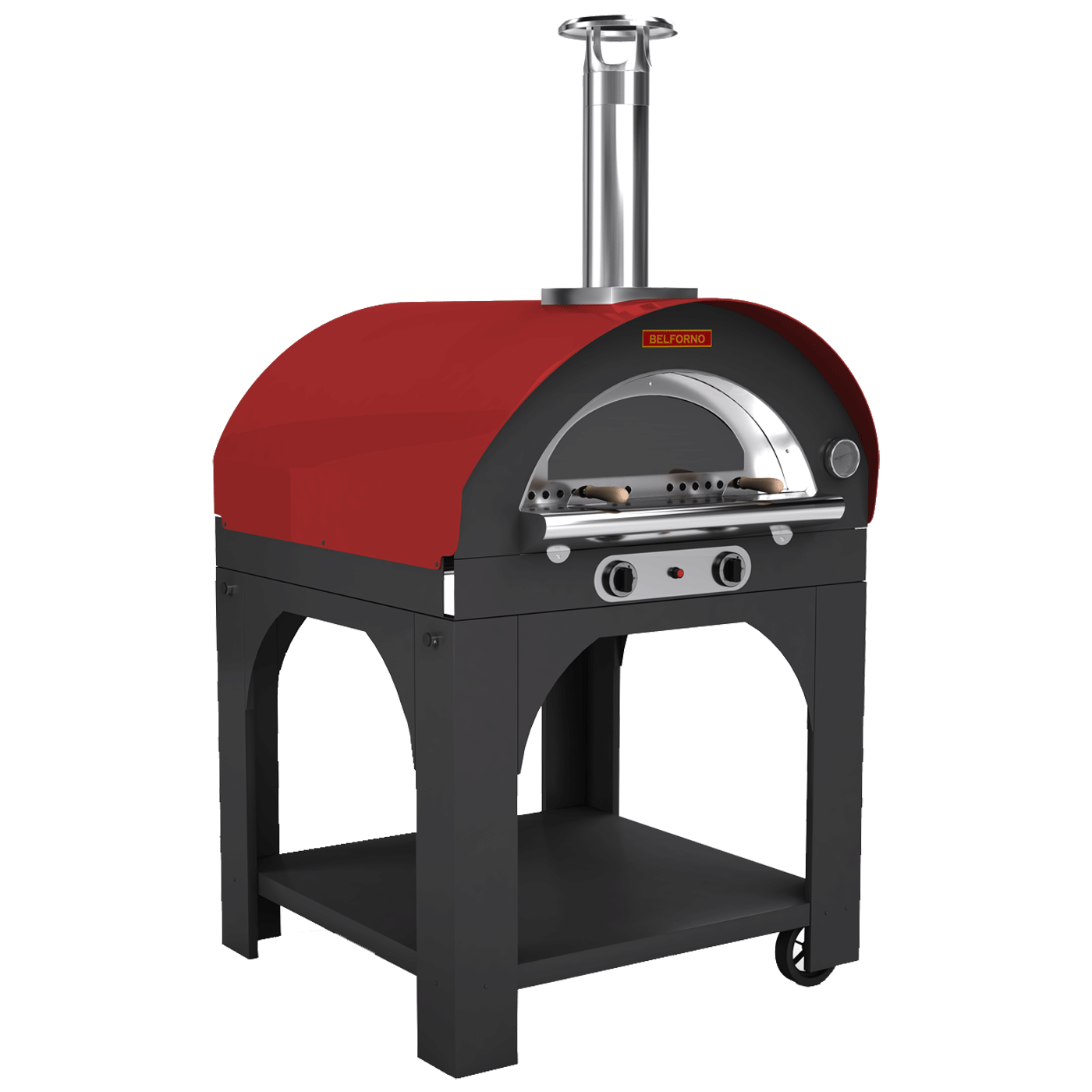 Belforno Grande Portable Gas-Fired Pizza Oven - Kitchen King Direct