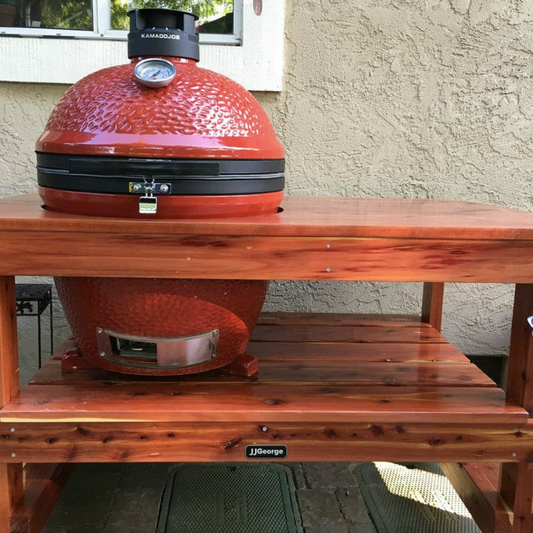 Raise Your Grilling Game with the JJGeorge Classic Kamado Joe Long Table