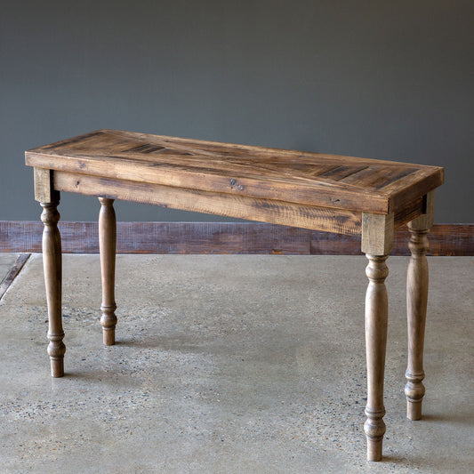 Parkhill Collection Reclaimed Wood Fixture Console Table
