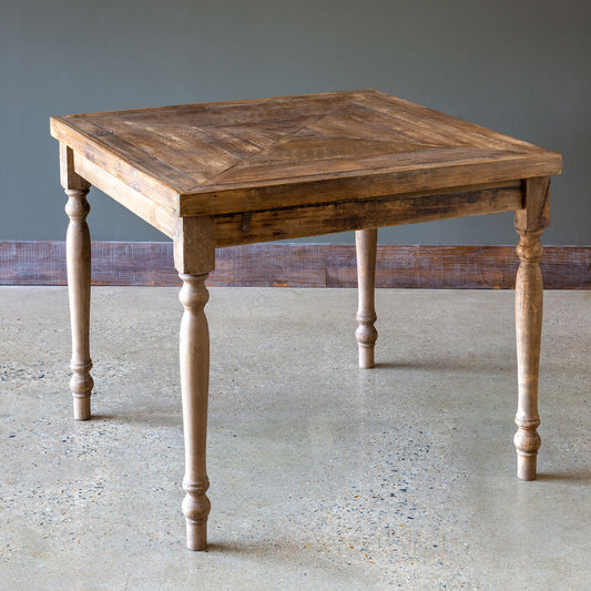 Parkhill Collection Reclaimed Wood Square Display Table
