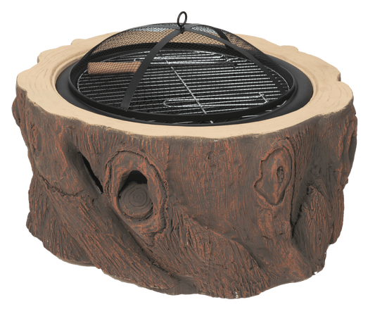 Dagan Wood Stump Design Fire Pit