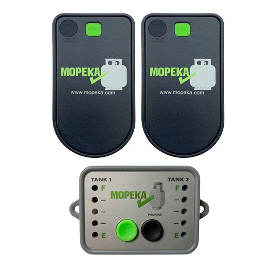 Mopeka LP Tank Check Dual Bluetooth Sensor w/Monitor Kit - Kitchen King Direct