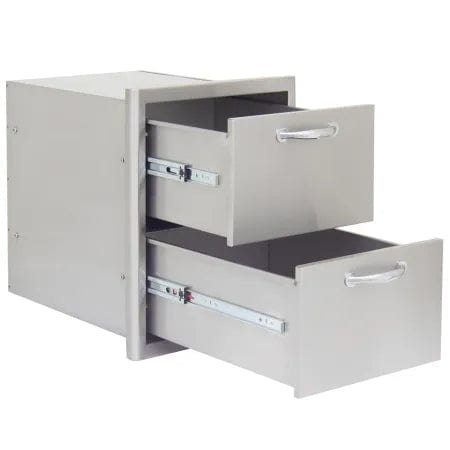 Blaze 16 Inch Double Access Drawer - Kitchen King Direct