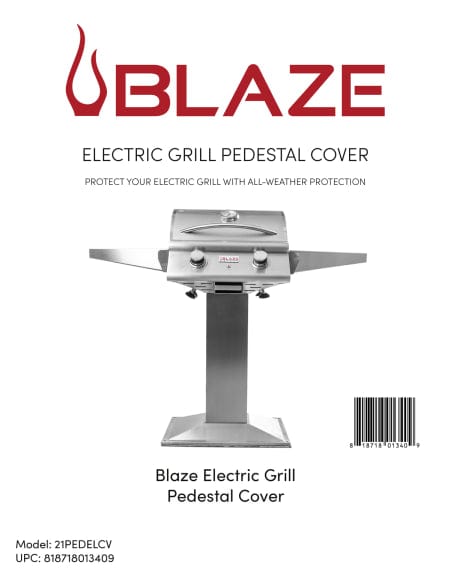 Blaze Electric Pedestal Grill Cover - Kitchen King Direct