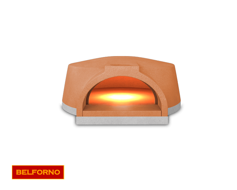 Belforno 28 Pizza Oven, M0 Manual Natural Gas Burner Short Version - Kitchen King Direct