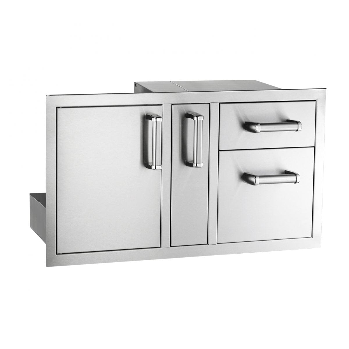 Fire Magic Flush Door/Drawer Combo with Platter Storage - Kitchen King Direct