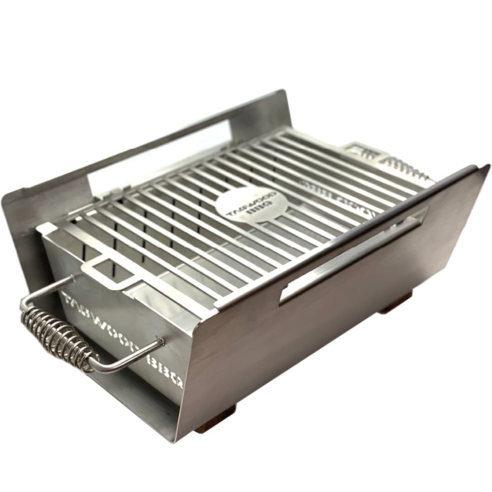 Tagwood BBQ Silver Bullet Argentine Wood Fire & Charcoal Grill - All  Stainless Steel - BBQ02SS