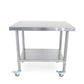 TAGWOOD Working Table | Stainless Steel - Kitchen King Direct