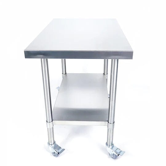 TAGWOOD Working Table | Stainless Steel - Kitchen King Direct