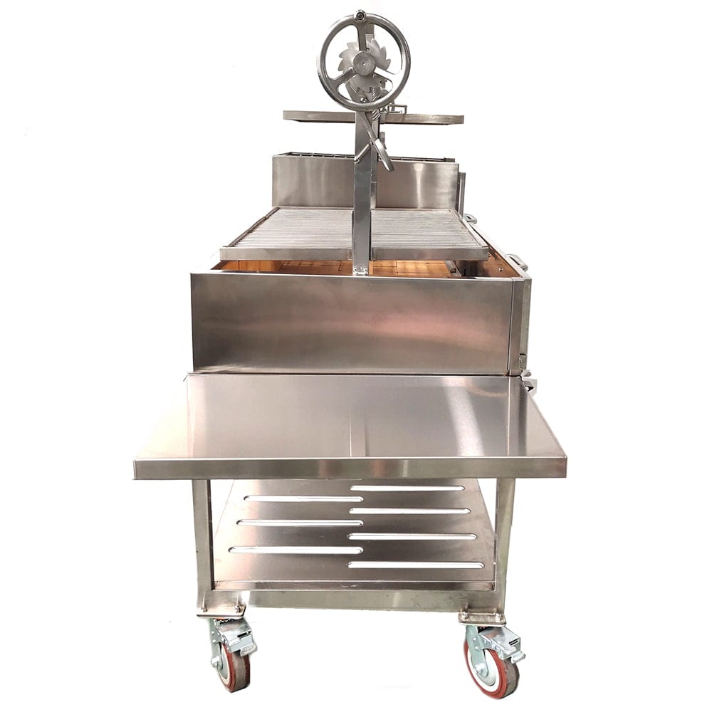 TAGWOOD BBQ Double Argentine Santa Maria Wood Fire & Charcoal Grill Open Fire - Kitchen King Direct