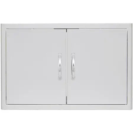 Blaze 32 Inch Double Access Door with Paper Towel Holder - Kitchen King Direct