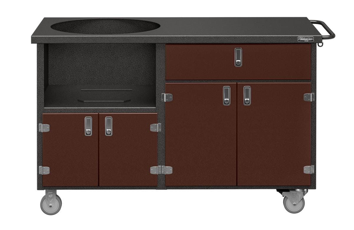 Wellspring Primo Oval 400 Two Section Four Door W/ Drawer - Kitchen King Direct