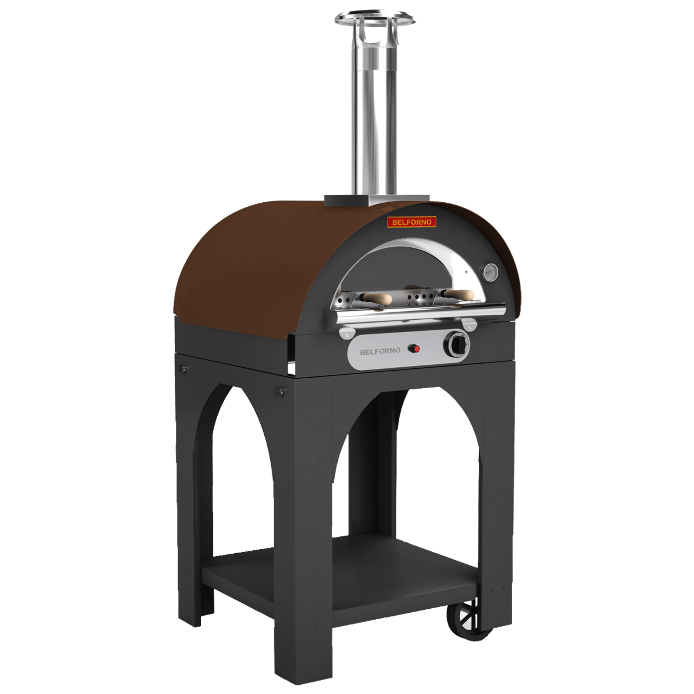 Belforno Piccolo Portable Gas-Fired Pizza Oven - Kitchen King Direct