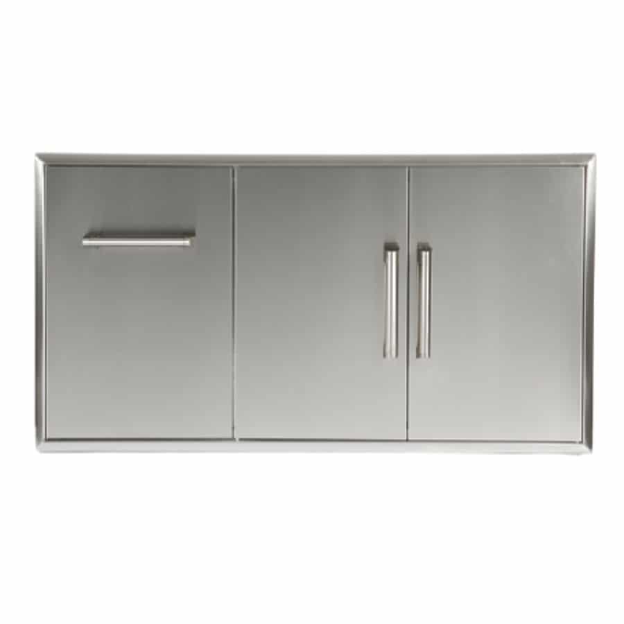 Coyote 45″ Combination Storage: Drawer & Double Access Doors - Kitchen King Direct