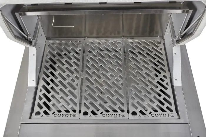 Coyote 28″ Built-In Pellet Grill - Kitchen King Direct