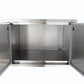 Blaze Stainless Steel Enclosed Dry Storage Cabinet with Shelf - Kitchen King Direct