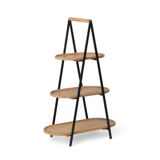 Parkhill Collection Wooden 3-Tiered Server - Kitchen King Direct