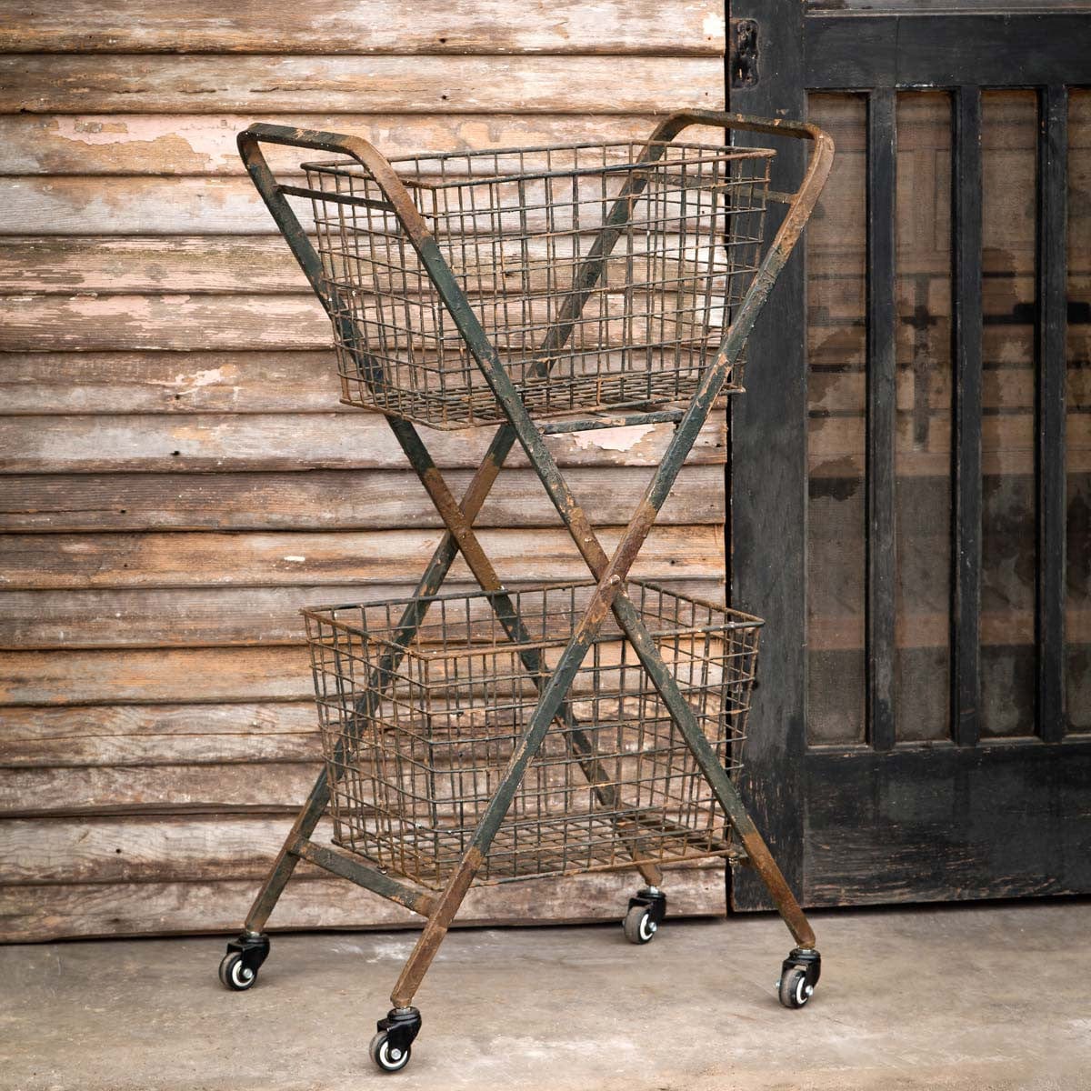 Parkhill Collection Double Market Cart - Kitchen King Direct