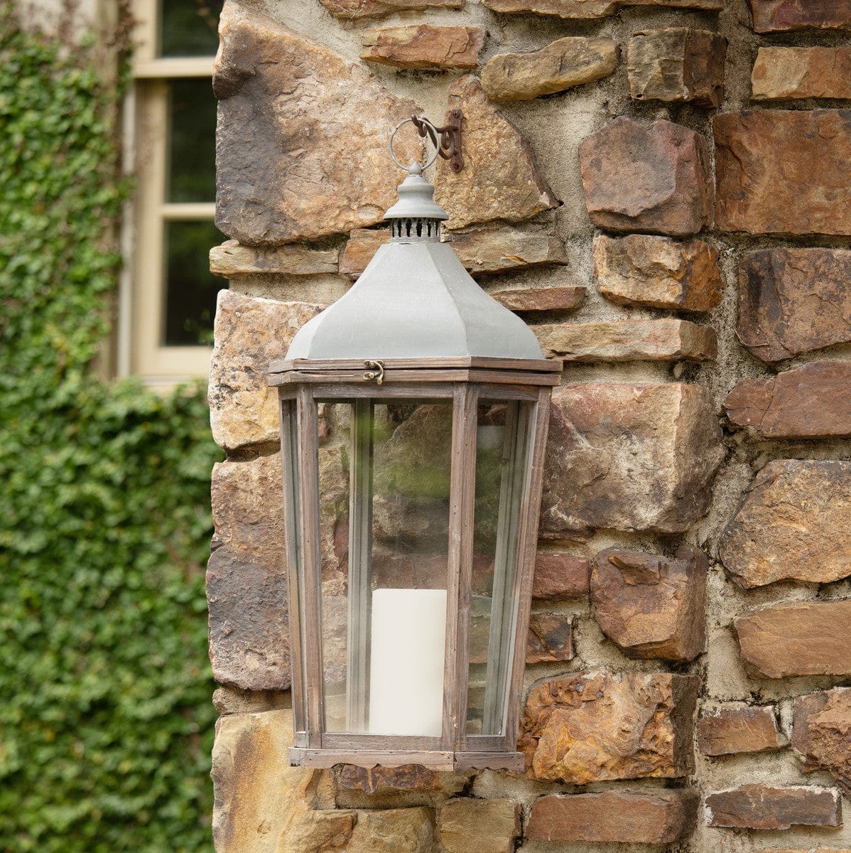Parkhill Collection French-Style Mantel Lantern - Kitchen King Direct