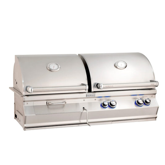 Fire Magic Aurora A830i Gas/Charcoal Combo Built-In Grill - Kitchen King Direct