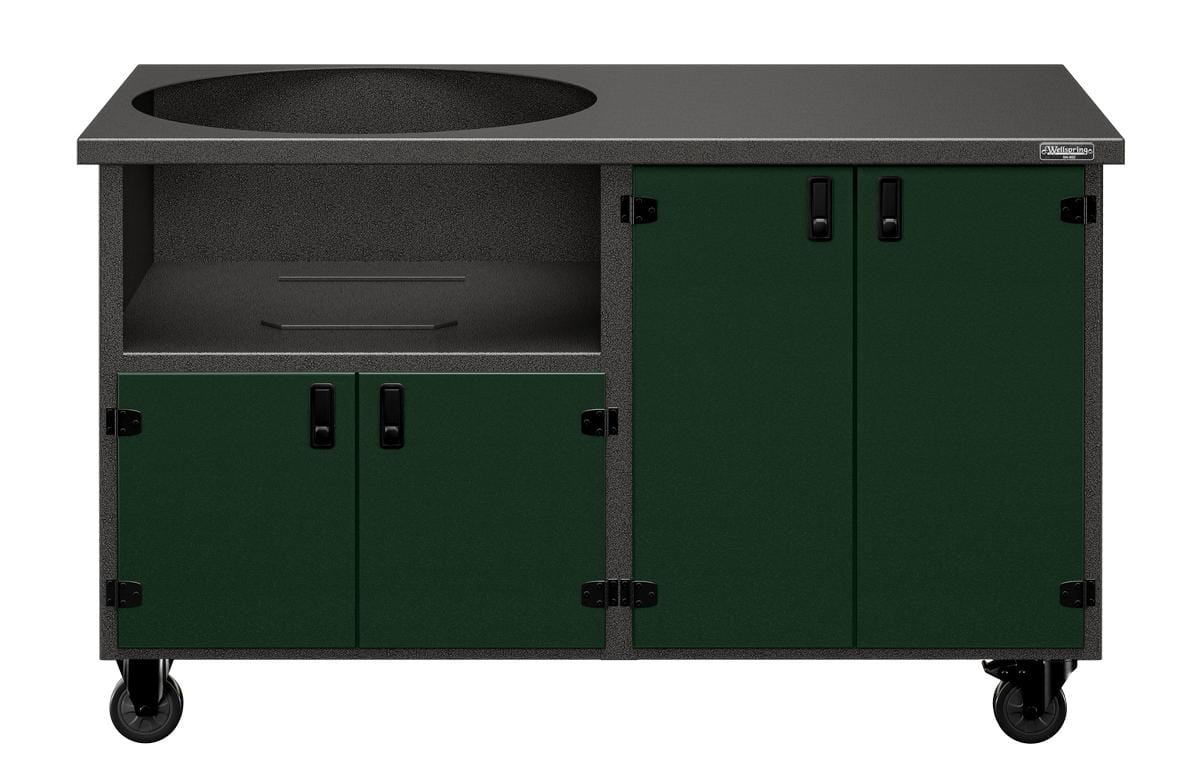 Wellspring Primo Kamado Two Section Four Door - Kitchen King Direct