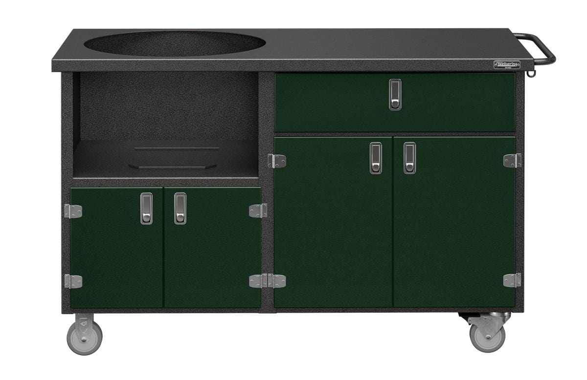 Wellspring Big Green Egg Extra Large Two Section Four Door W/ Drawer - Kitchen King Direct