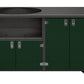 Wellspring Big Green Egg Large Two Section Four Door - Kitchen King Direct