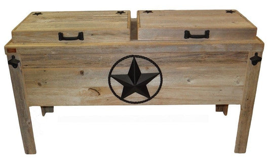 Haggards Rustic Goods Double Cooler With Star/Ring - Kitchen King Direct