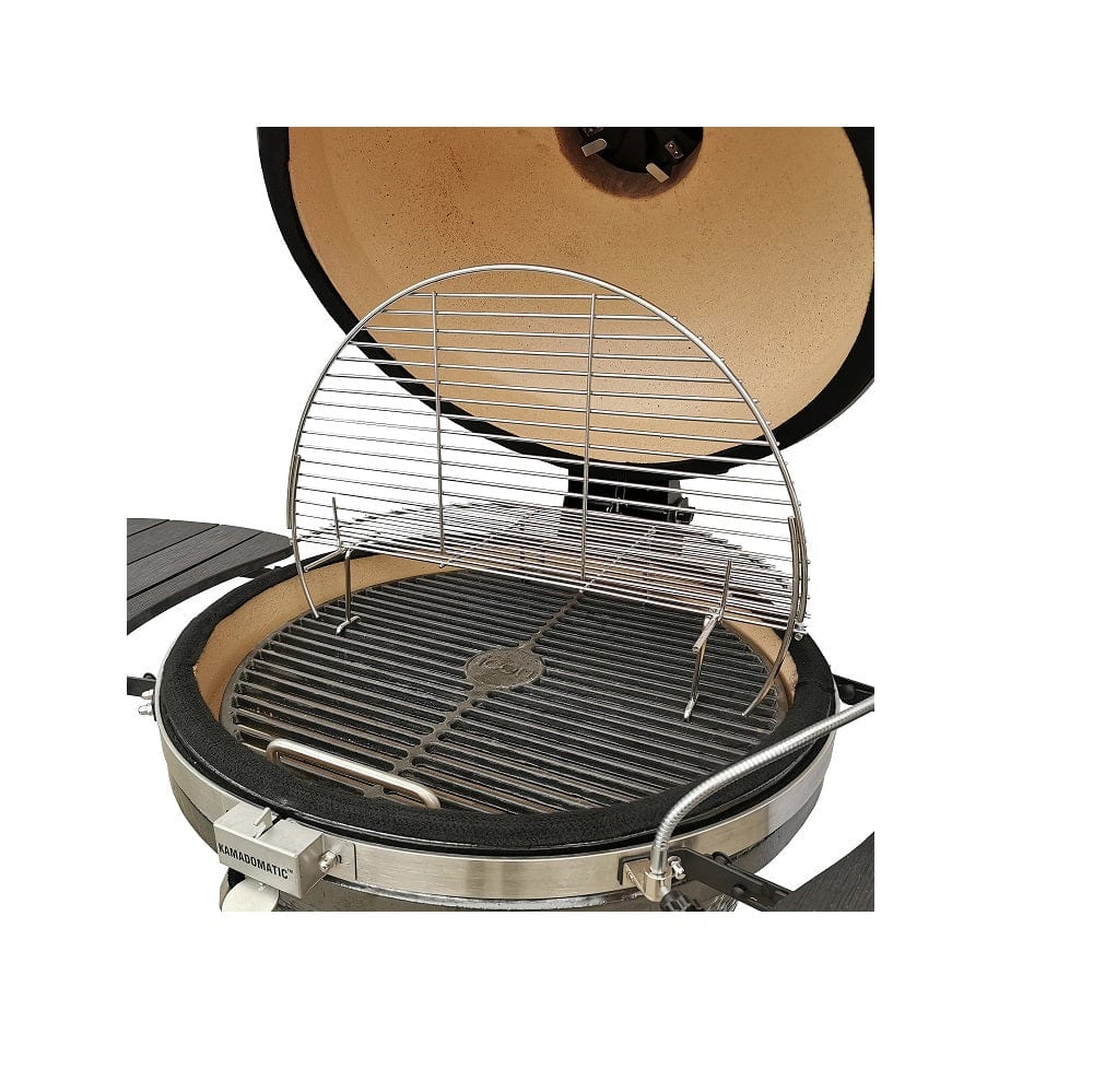 Icon XR402 Deluxe Kamado Grill Black - Kitchen King Direct