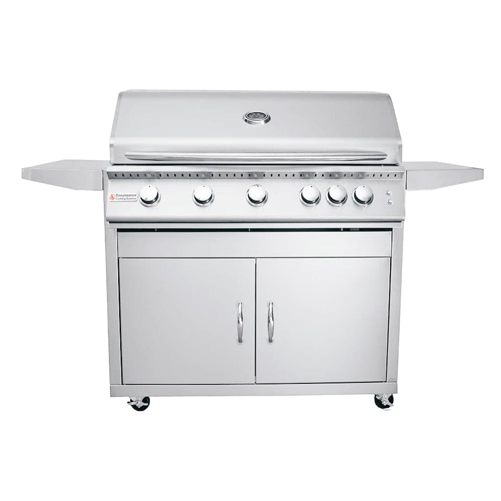 The Renaissance Cooking Systems - 40" Premier "L" Series Portable Grill - Kitchen King Direct
