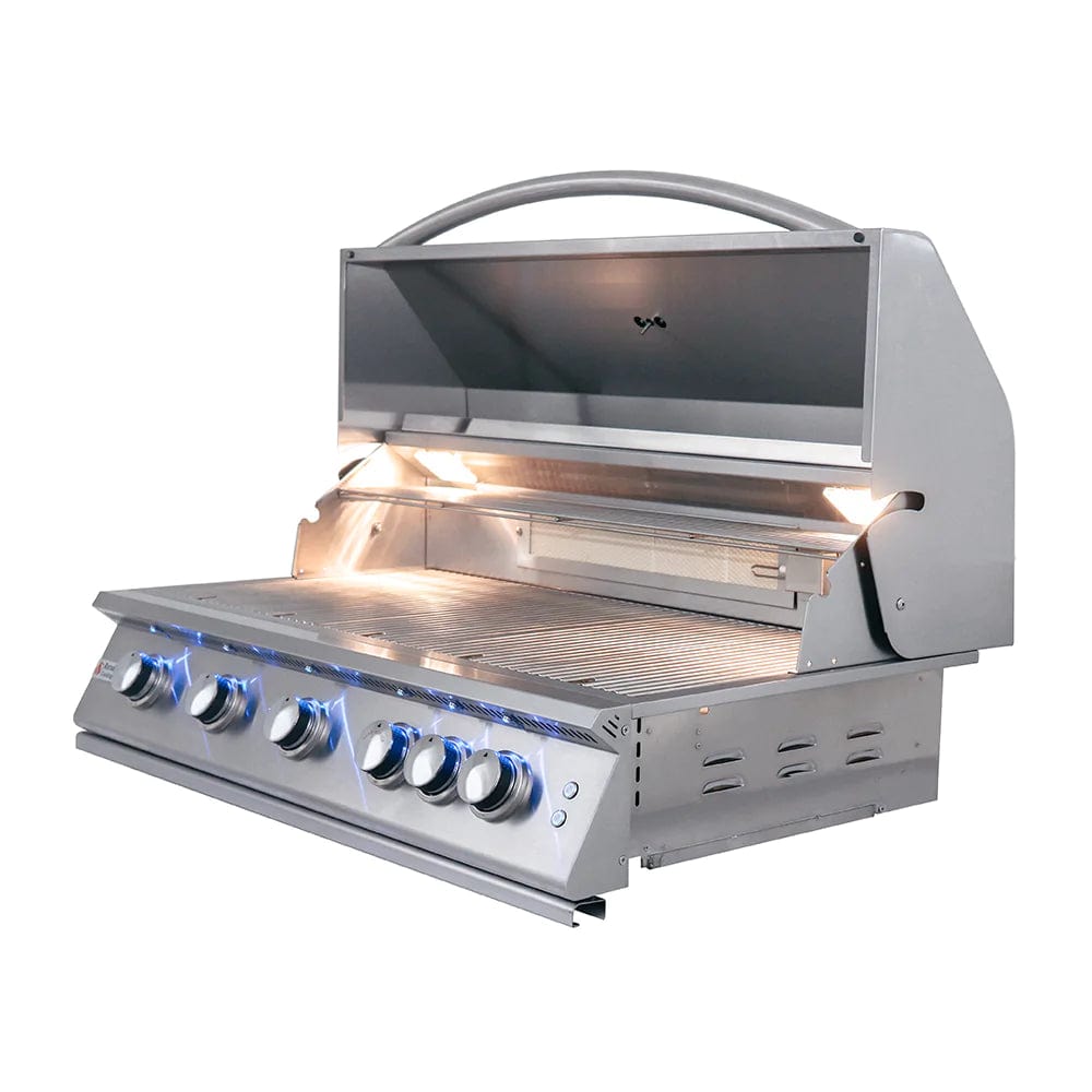 The Renaissance Cooking Systems - 40" Premier "L" Series Built-In Grill - Kitchen King Direct