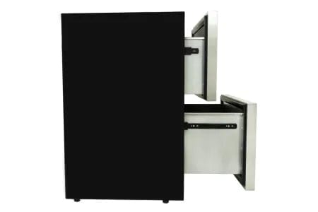 Blaze Double Drawer 5.1 cu. ft. Refrigerator - Kitchen King Direct