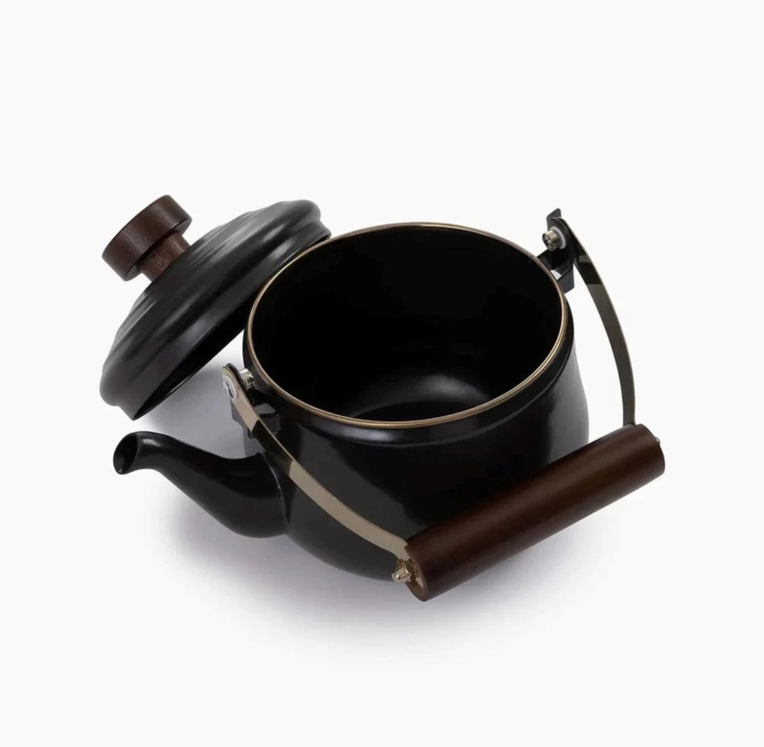 Barebones Enamel Teapot - Kitchen King Direct