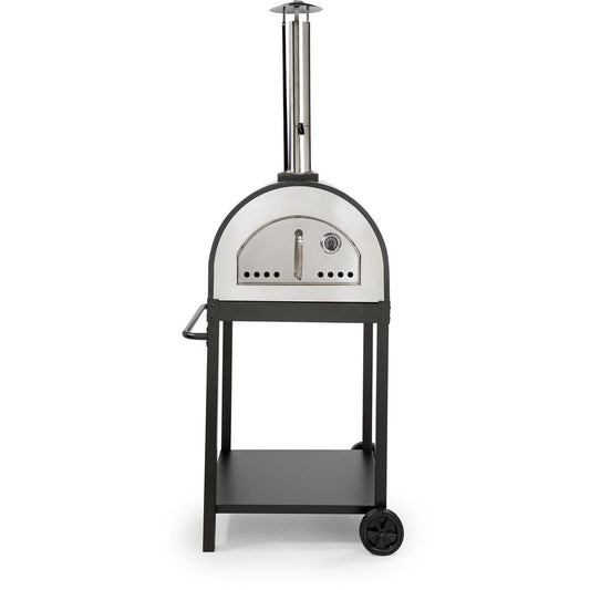 WPPO Hybrid 25” wood fired oven includes stand 25" add gas attachment for more versatility - Kitchen King Direct