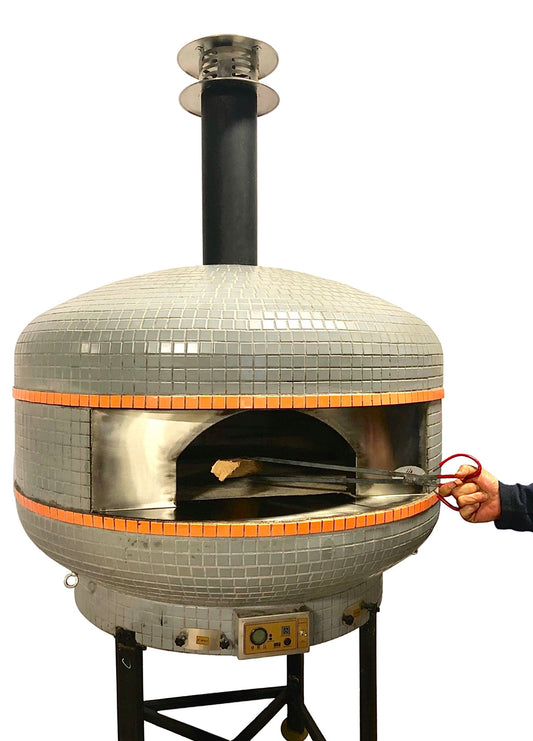 WPPO New 48" Professional Digital Wood Fired Oven W/Convection Fan - Kitchen King Direct