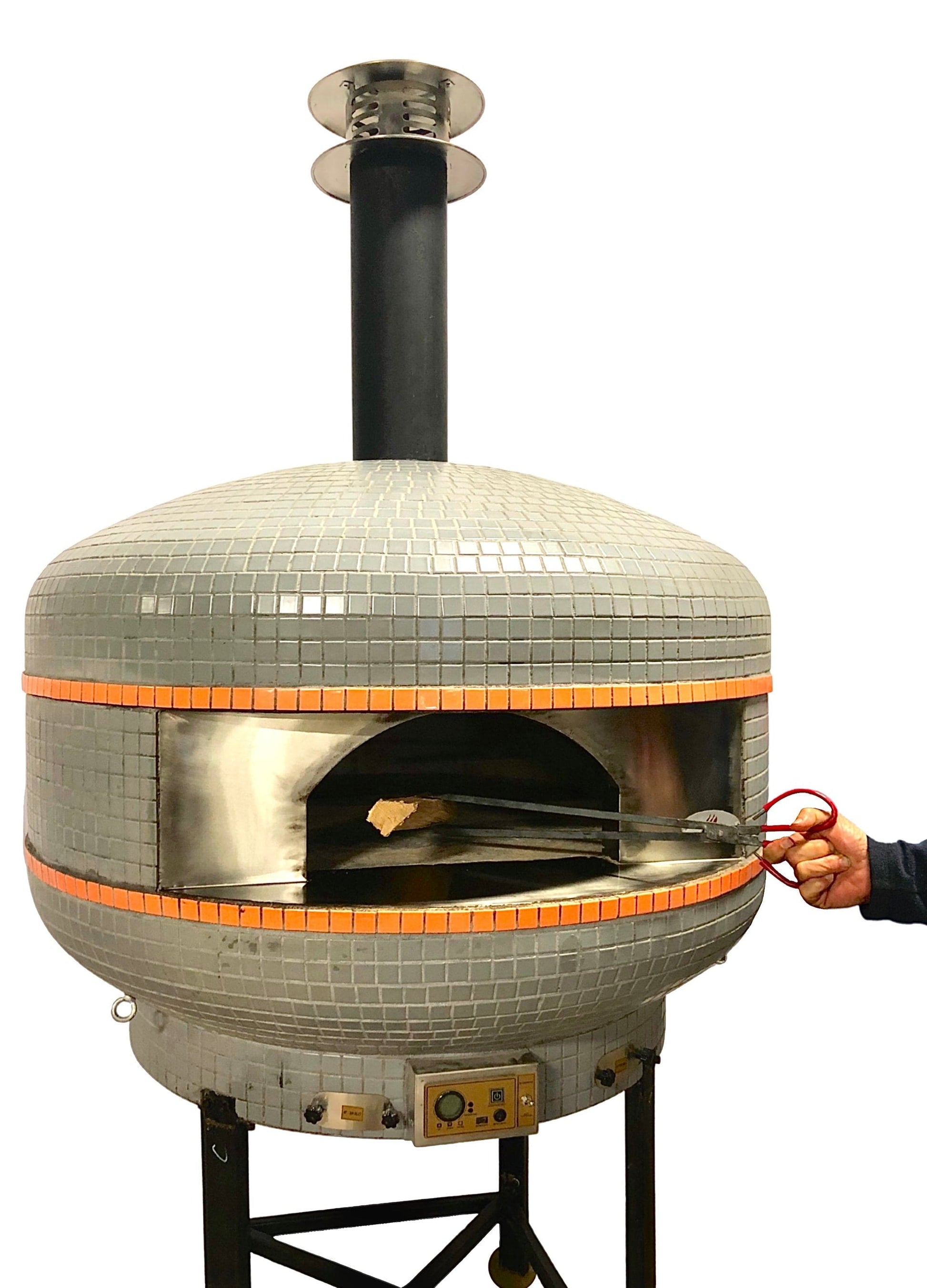 WPPO New 40" Professional Digital Wood Fired Oven W/Convection Fan - Kitchen King Direct