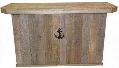 Haggards Rustic Goods Double Bar with Anchor - Kitchen King Direct