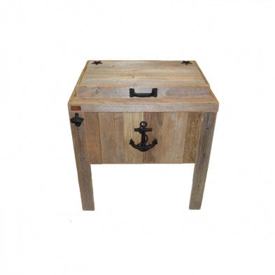 Haggards Rustic Goods Single Cooler With Anchor - Kitchen King Direct