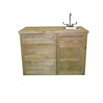 Haggards Rustic Goods Bar With Sink - Kitchen King Direct