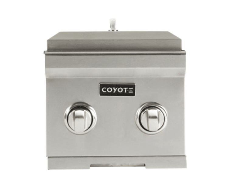 Coyote 14" Built-In Double Side Burner - Kitchen King Direct
