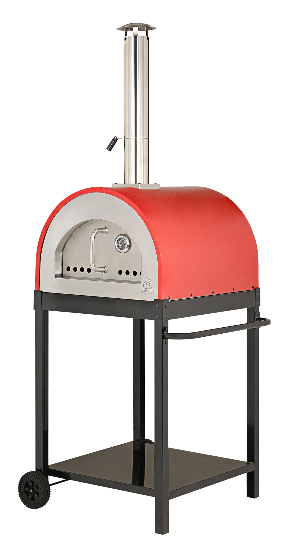 WPPO Hybrid 25” wood fired oven includes stand 25" add gas attachment for more versatility - Kitchen King Direct